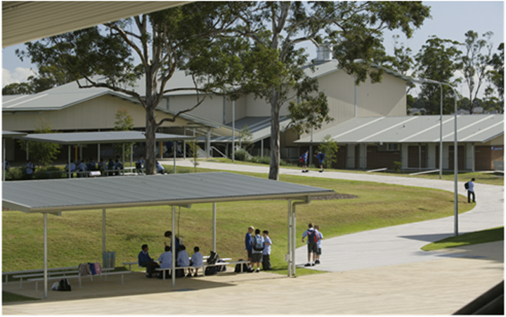 image of school grounds